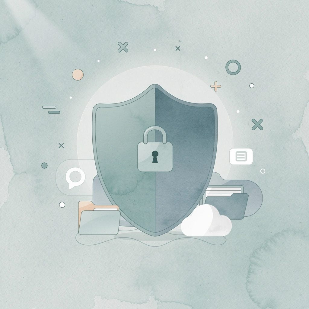 Cracked shield representing false legal protection