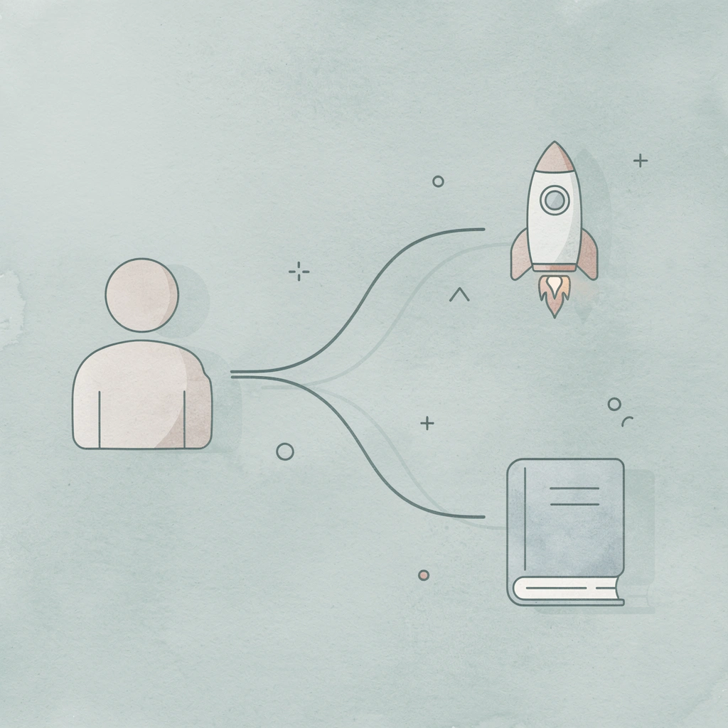 Database icon splitting into multiple disconnected systems