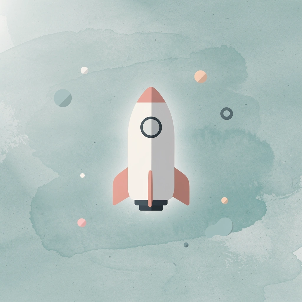 Rocket icon representing end-to-end recruitment process