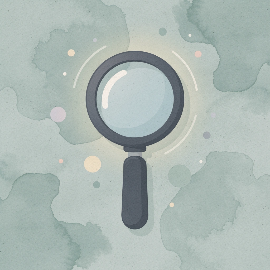 Magnifying glass icon emphasizing the importance of job descriptions