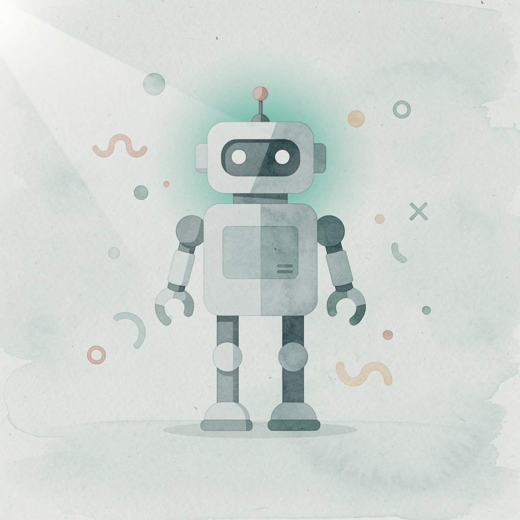 Robot icon representing HR automation