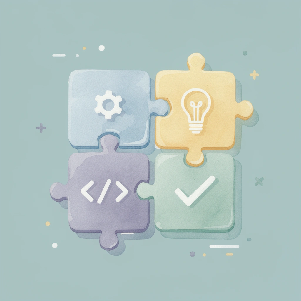 Puzzle pieces fitting together representing unified HR platform integration