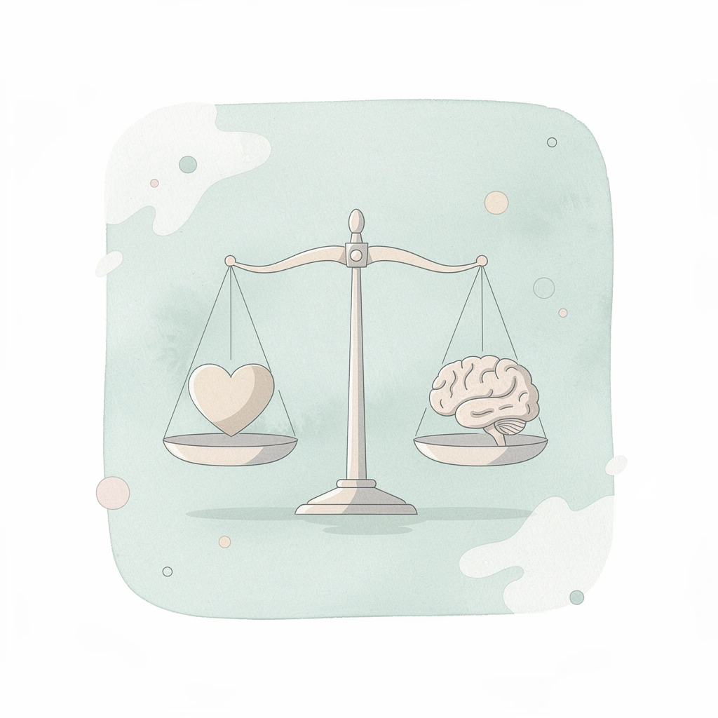 Balance scale icon representing the trade-off of switching HR platforms