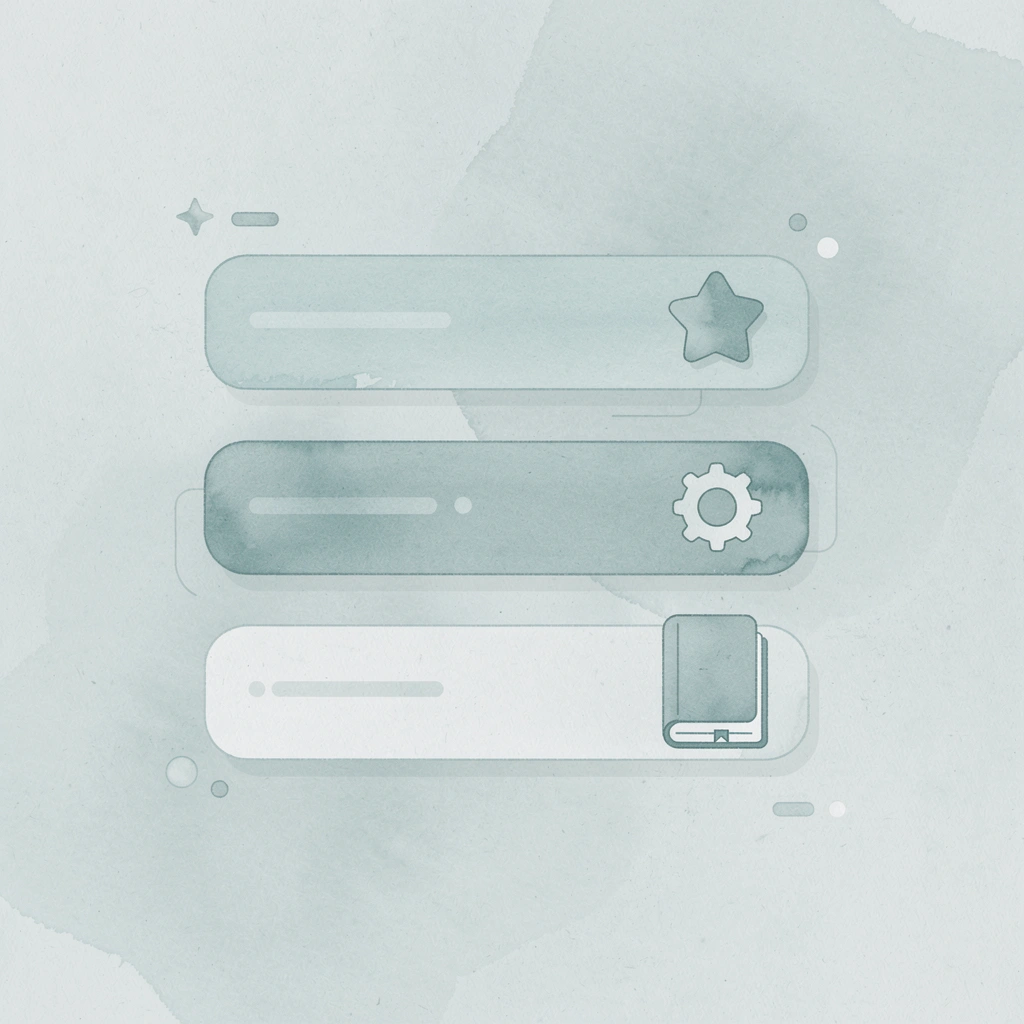 Icon layers showing credential requirements, licensure checks, and compliance thresholds stacked