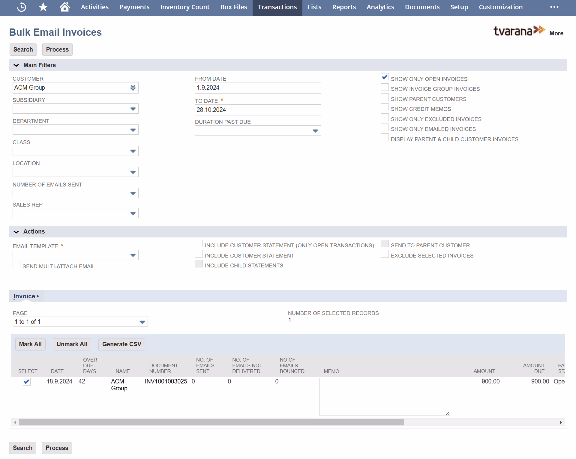 oracle netsuite
