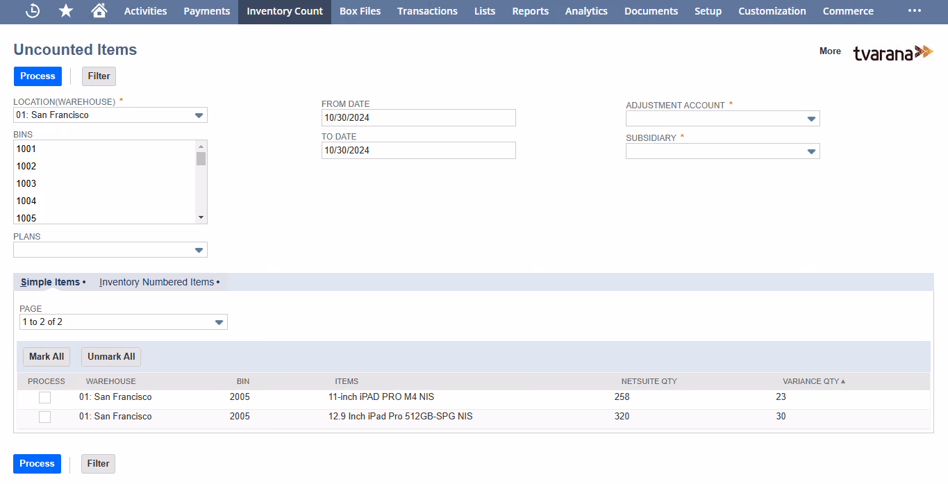 oracle netsuite