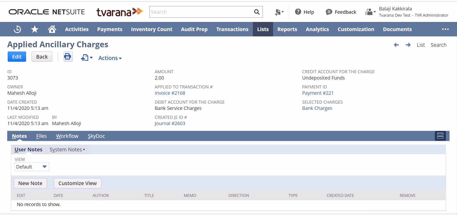 oracle netsuite