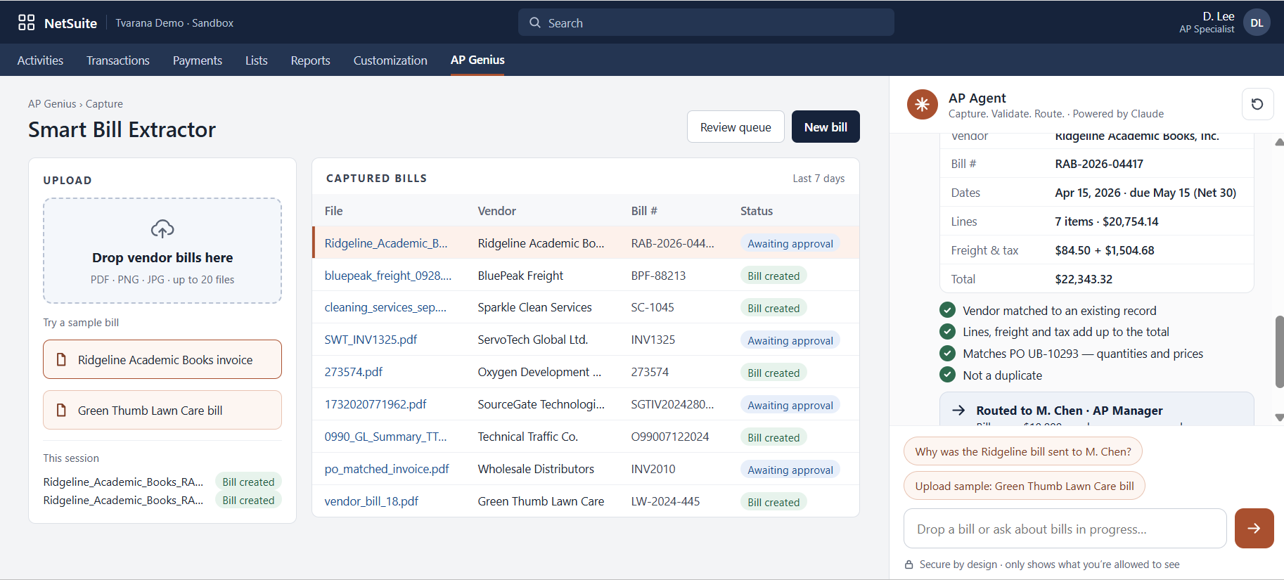 oracle netsuite