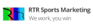 RTR Sports marketing logo
