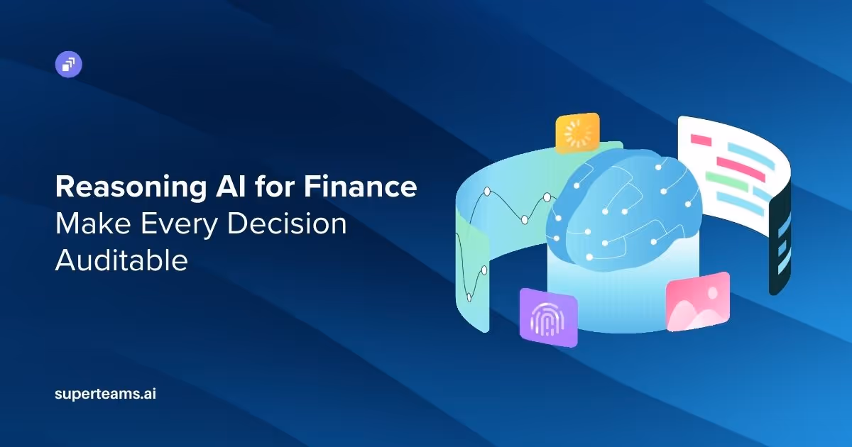 Reasoning AI for Finance: Make Every Decision Auditable