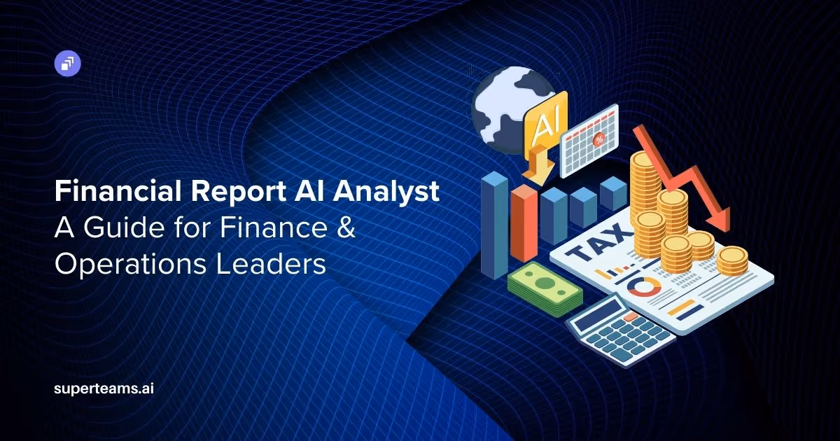 Financial Report AI Analyst: A Guide for Finance & Operations Leaders