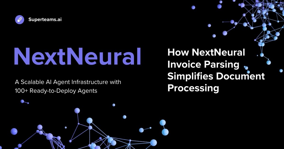 How NextNeural Invoice Parsing Simplifies Document Processing