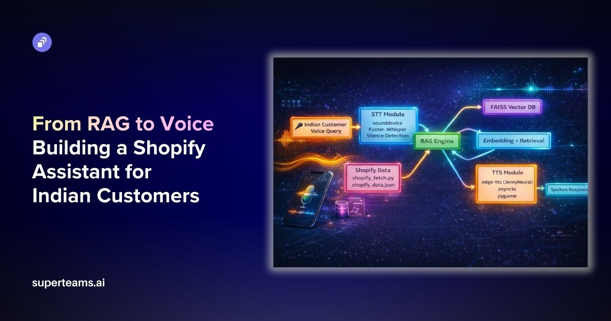 From RAG to Voice: Building a Shopify Assistant for Indian Customers