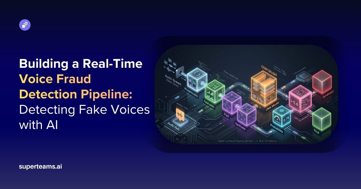Building a Real-Time Voice Fraud Detection Pipeline (Detecting Fake Voices with AI)
