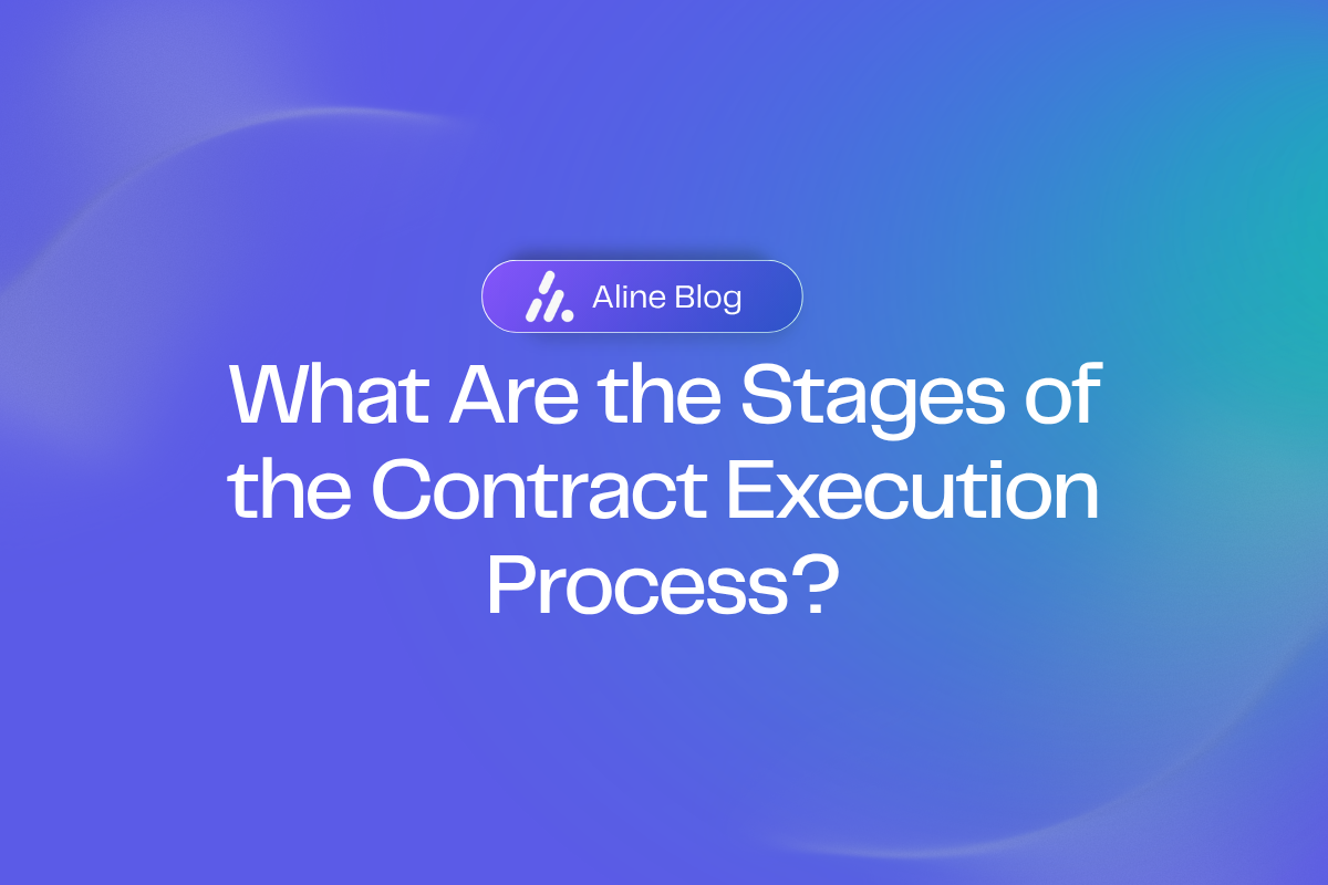 Contract Execution Process
