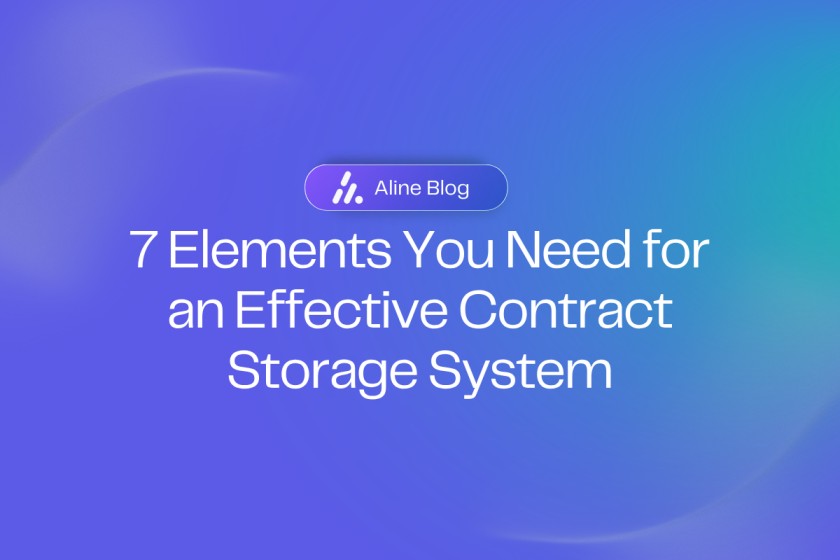 Contract Storage System