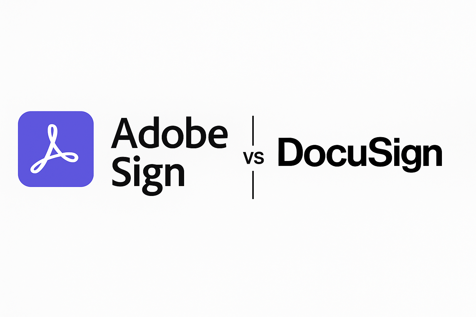 Adobe Sign vs DocuSign