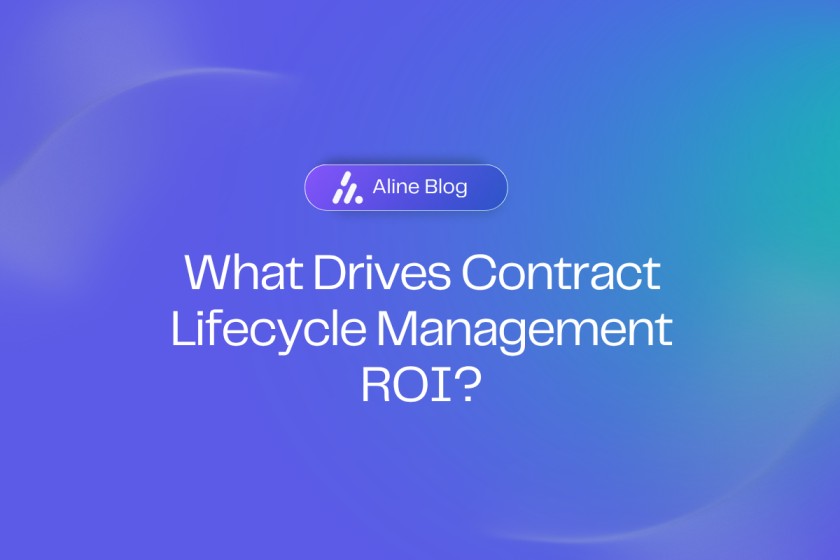 Contract Lifecycle Management ROI