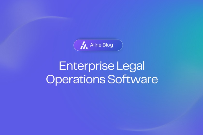 Enterprise Legal Operations Software