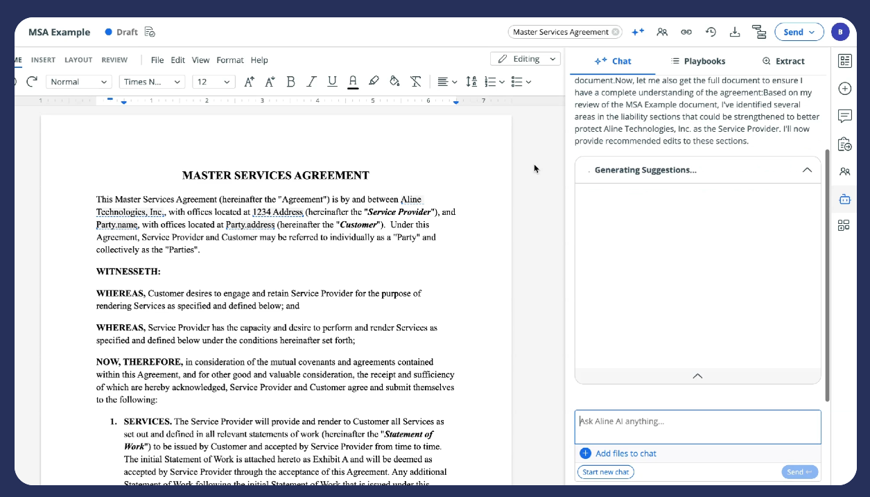 Contract Drafting Process