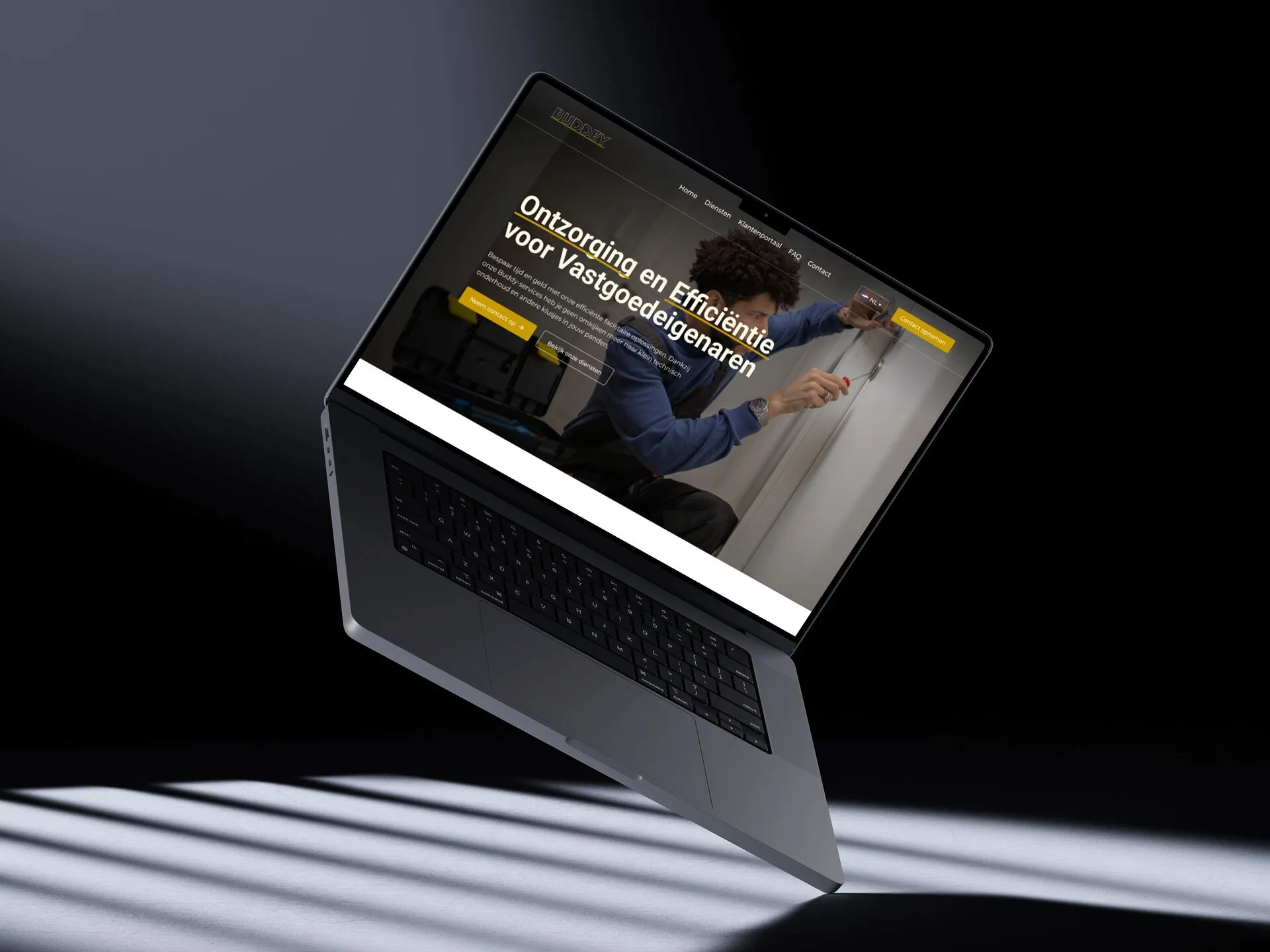 Casestudy of website project for Buddey - handymanservices