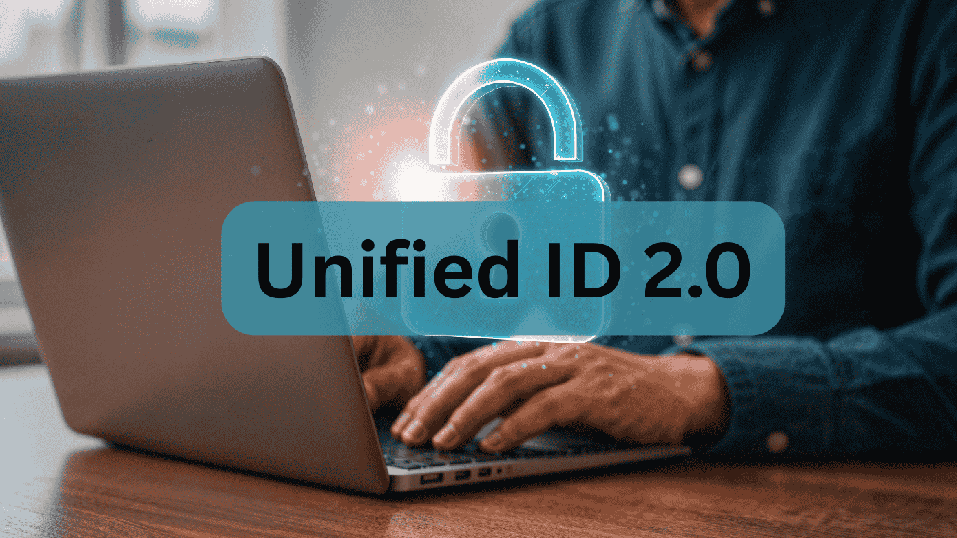 Visual representation for Unified ID 2.0 for cookieless advertising.