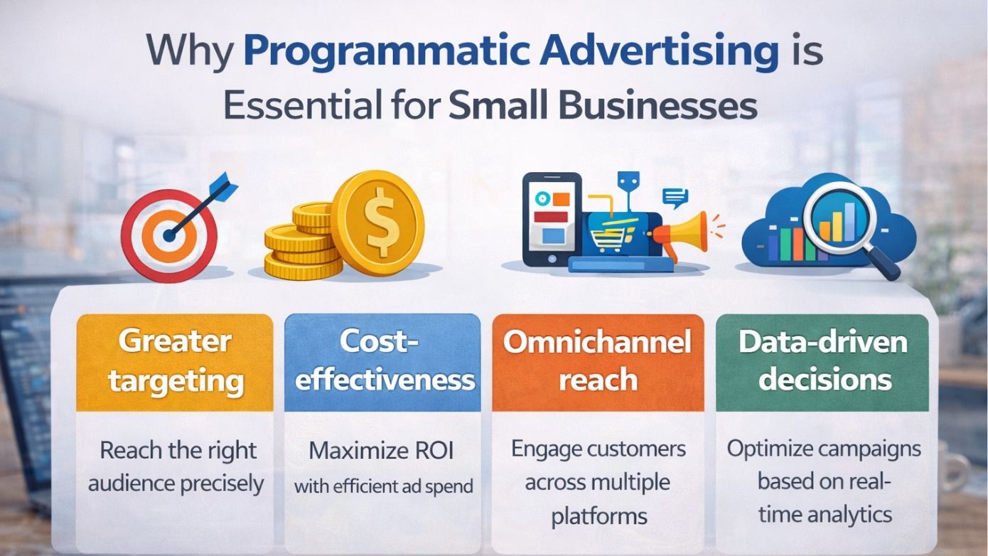 Benefits of programmatic advertising for small businesses.