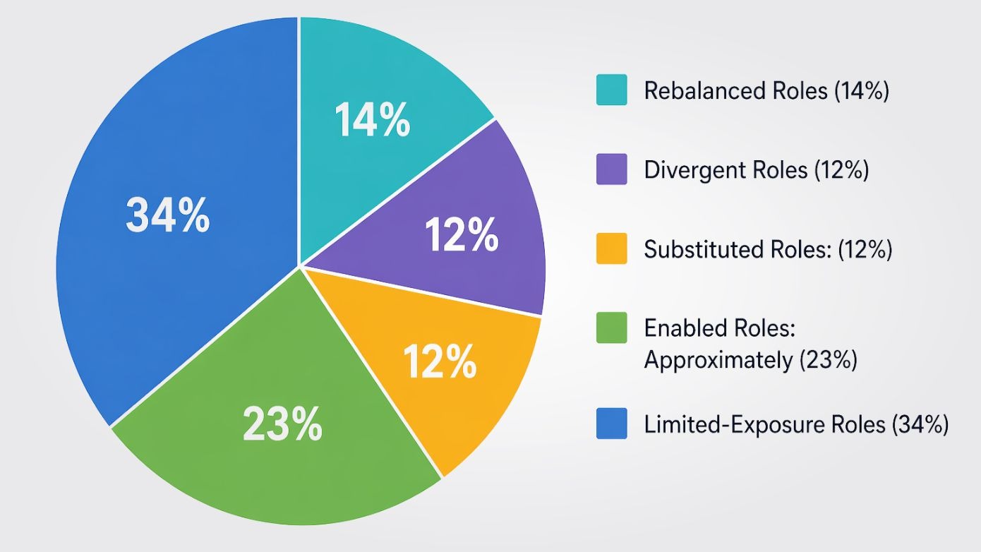 Statistics on the effect of AI on the job market. 