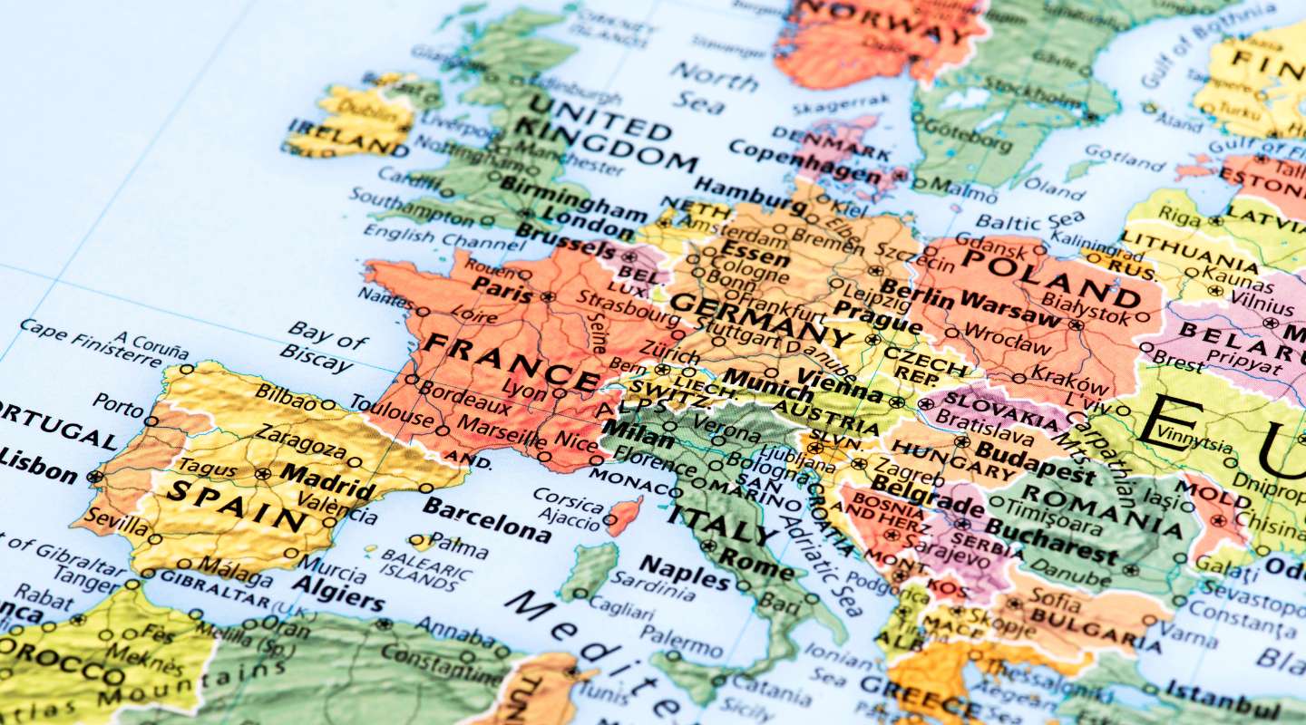 Map of Europe