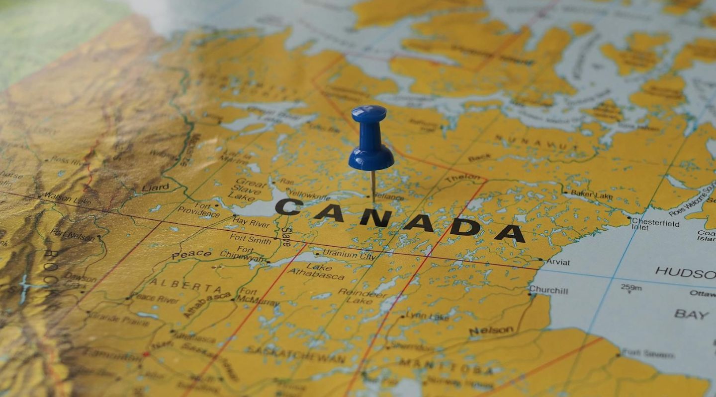 Map of Canada