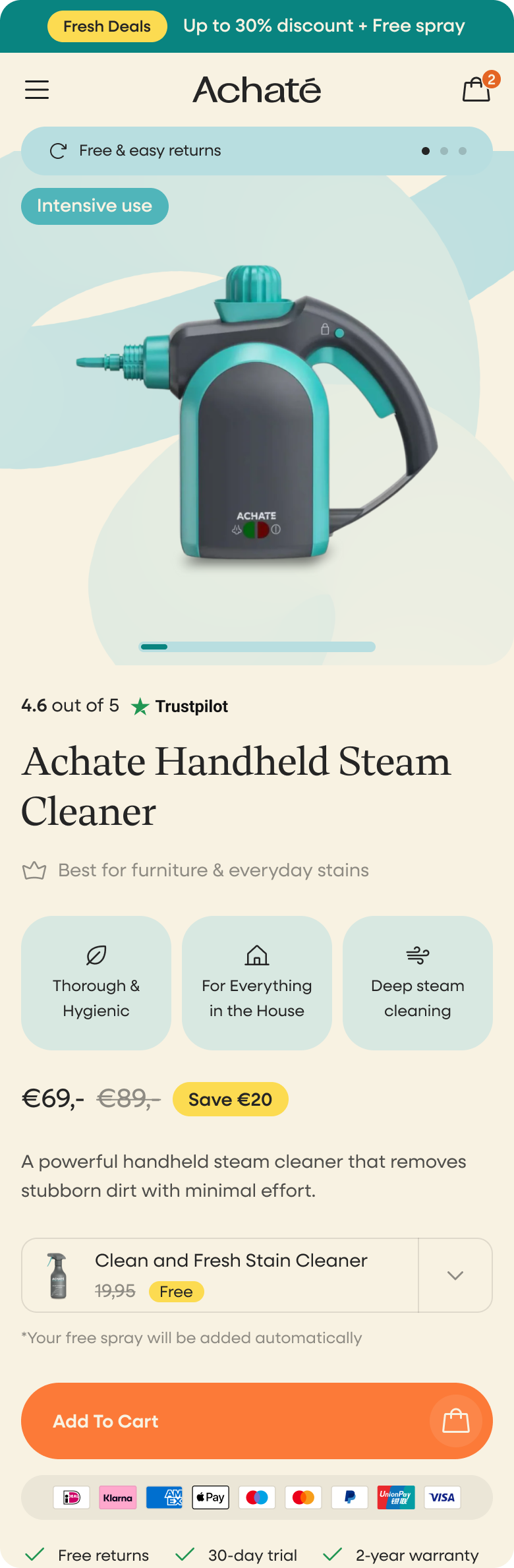 DTC store example
