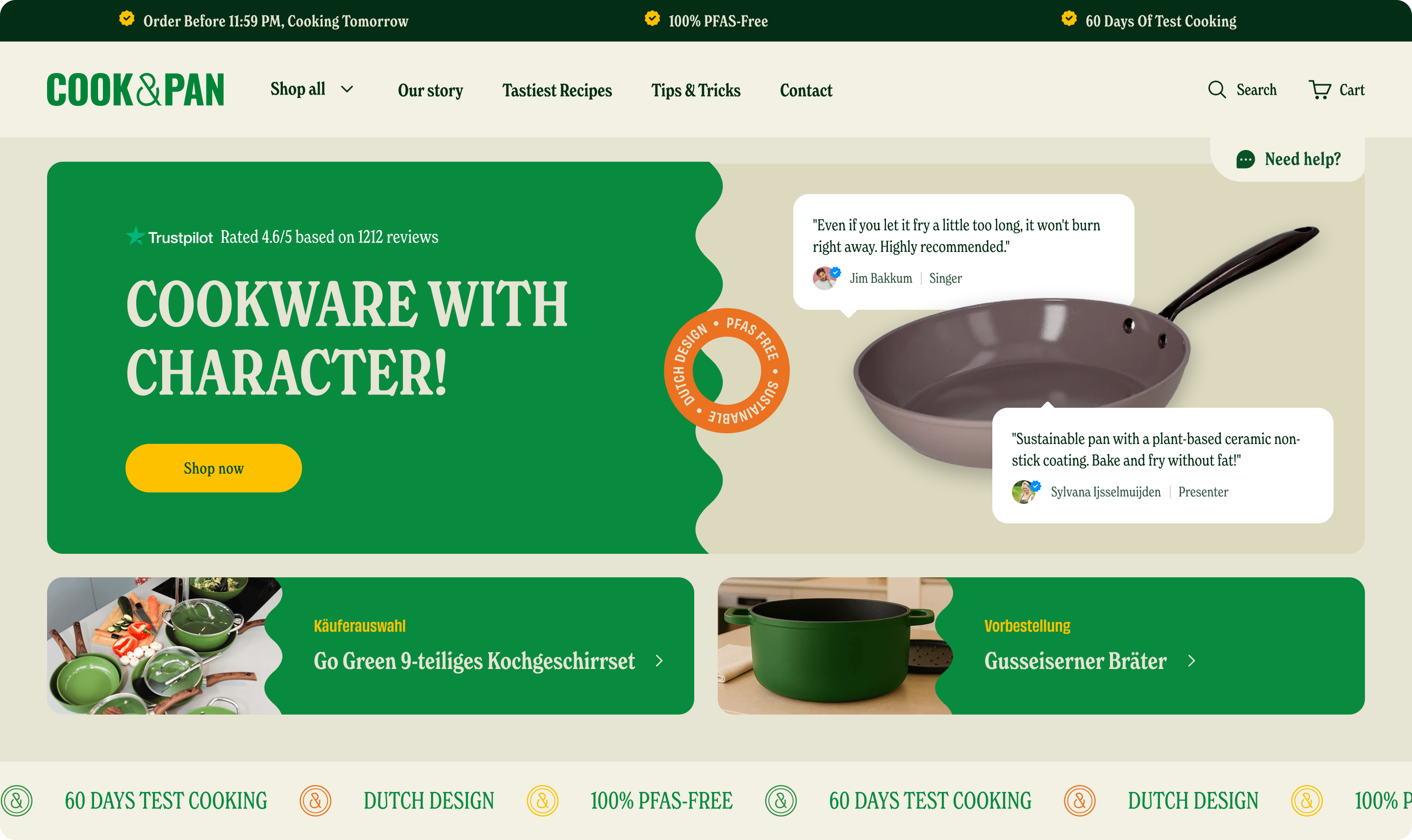 DTC store example