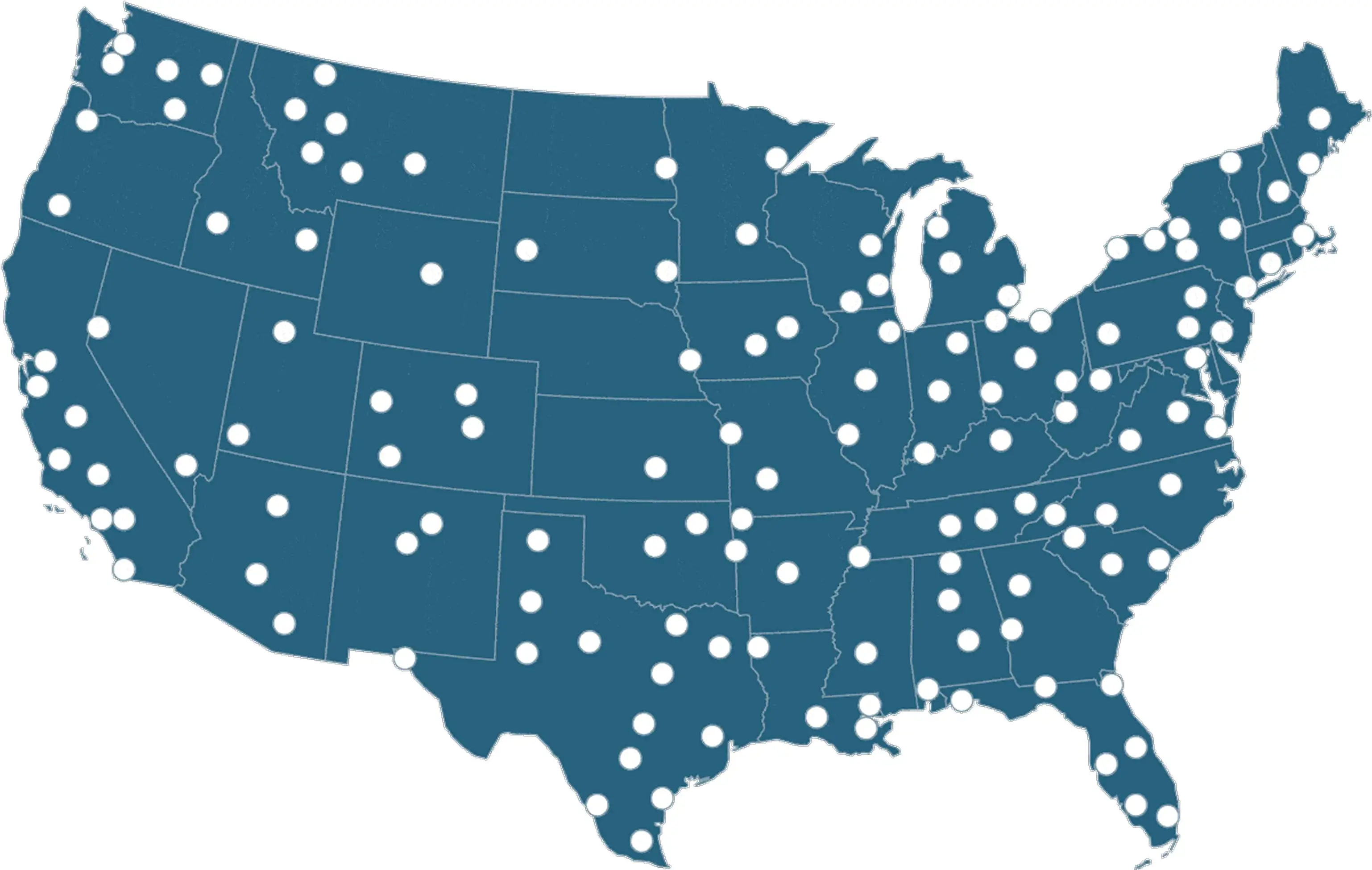 USA map