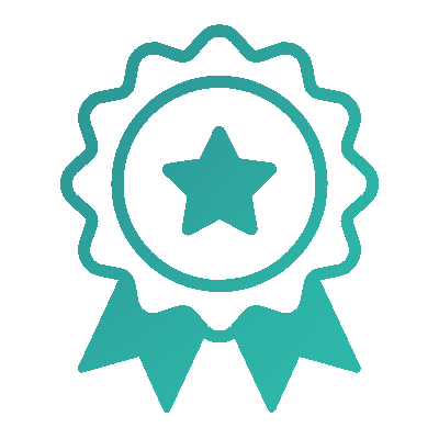 Star badge green