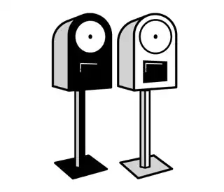 Open air photo booth illustration
