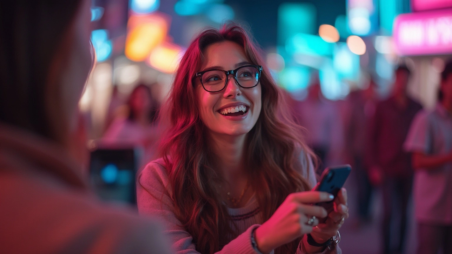 Micro Influencer Engaging with Audience