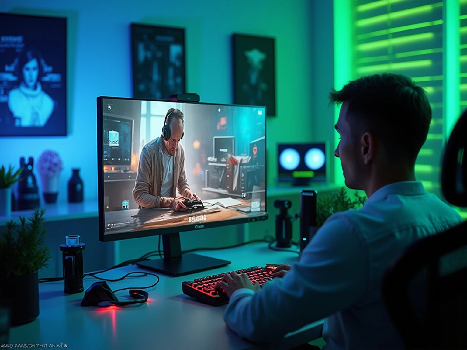 Content Creator in Action