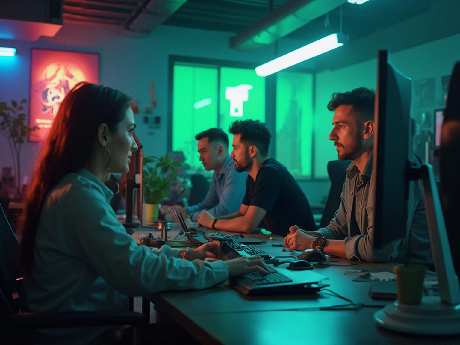 Collaborative Gaming Marketing Team