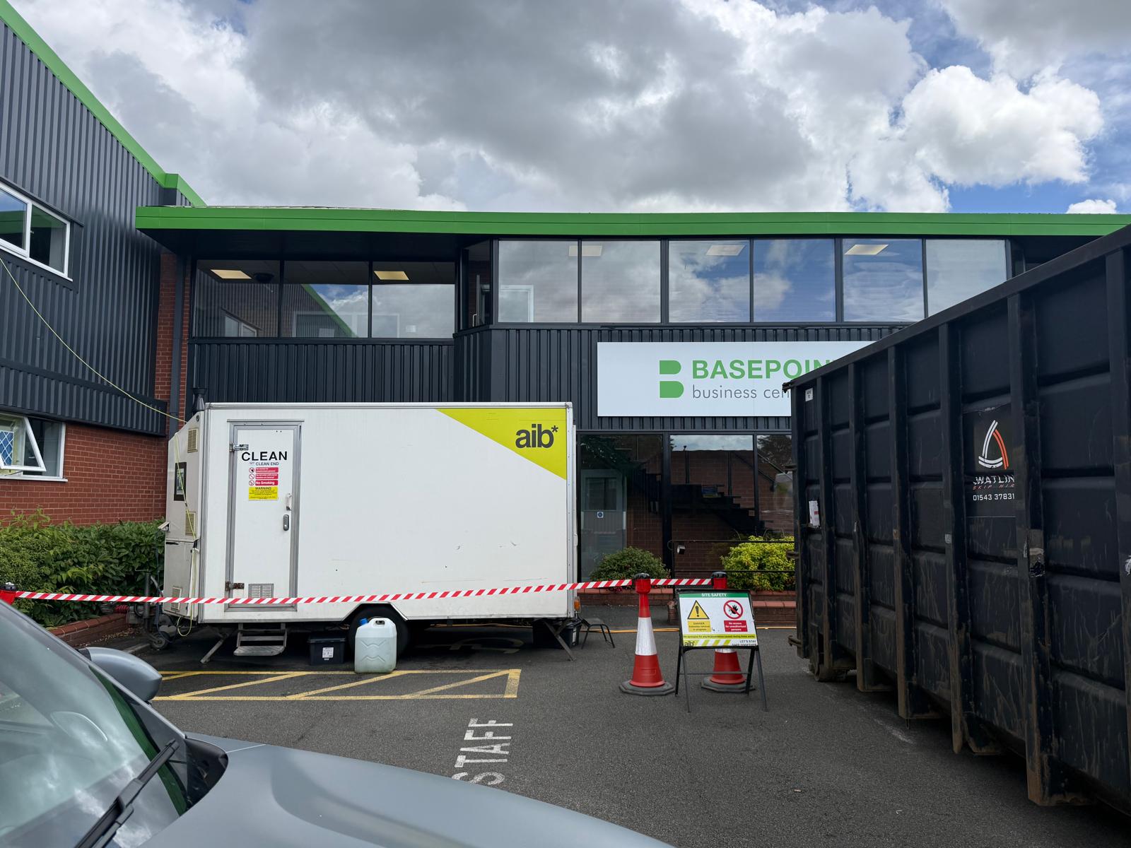 Enclosure construction — AIB removal Chester