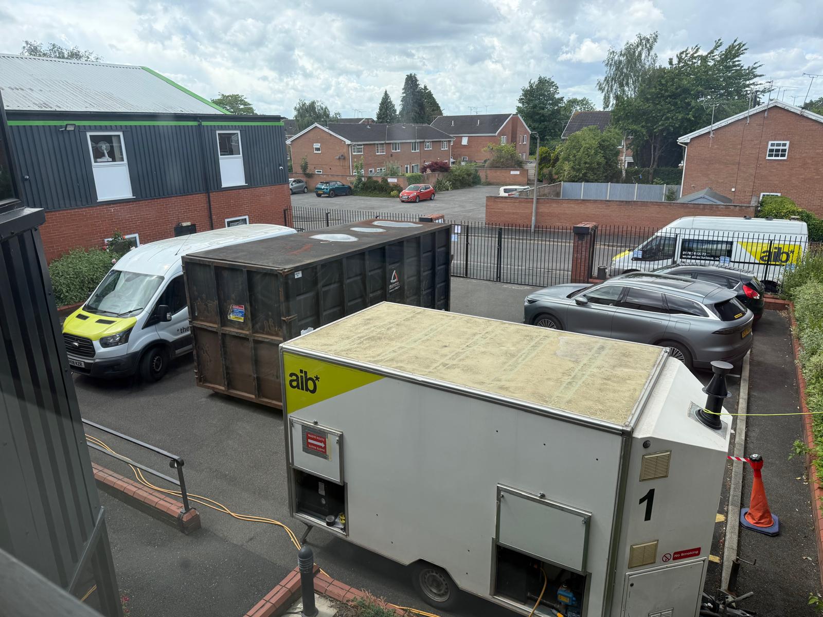 AIB firebreak panel removal — Chester