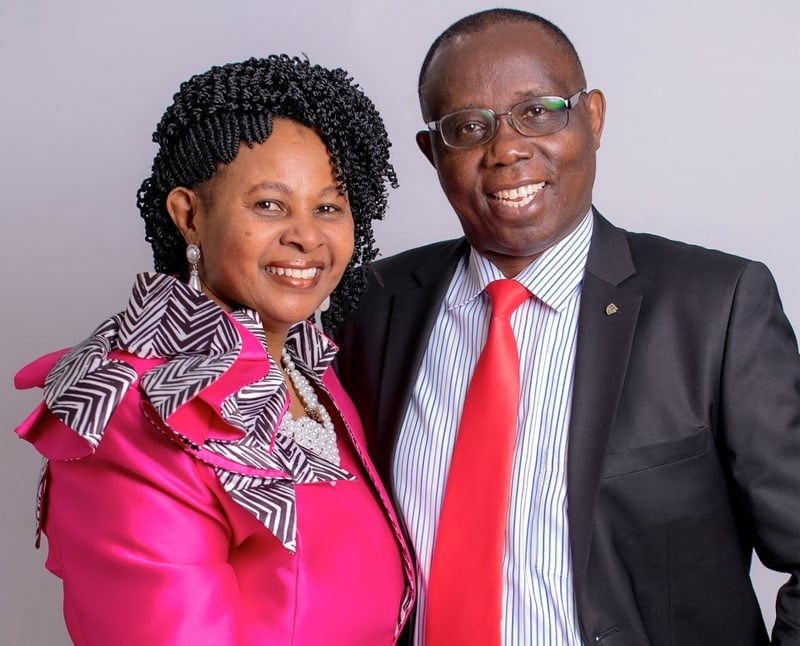 Bishop Jackson and Reverend Lucy Kingori