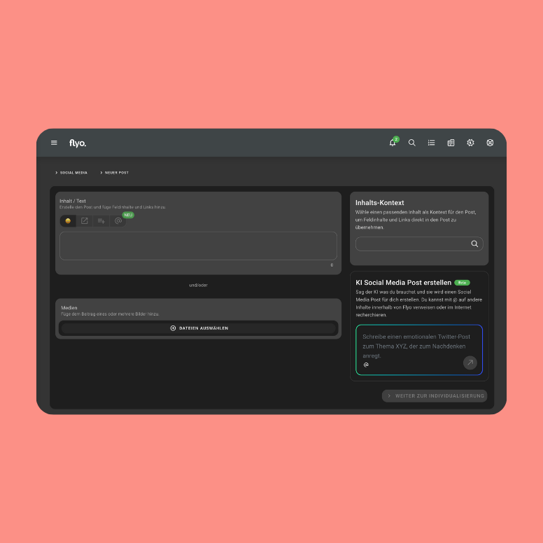 KI für Social Media Posts: automatisiert Inhalte generieren
