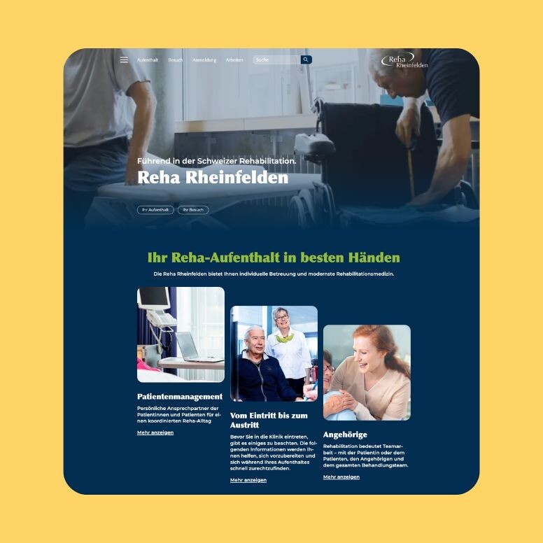 Reha Rheinfelden: Eine neue Art, digitale Kommunikation zu denken