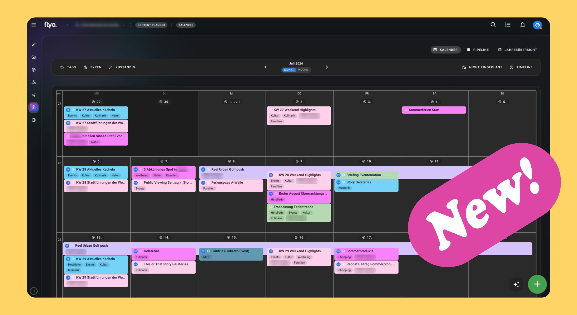 Neues Feature: Der Content Planer – von der Idee bis zur Veröffentlichung