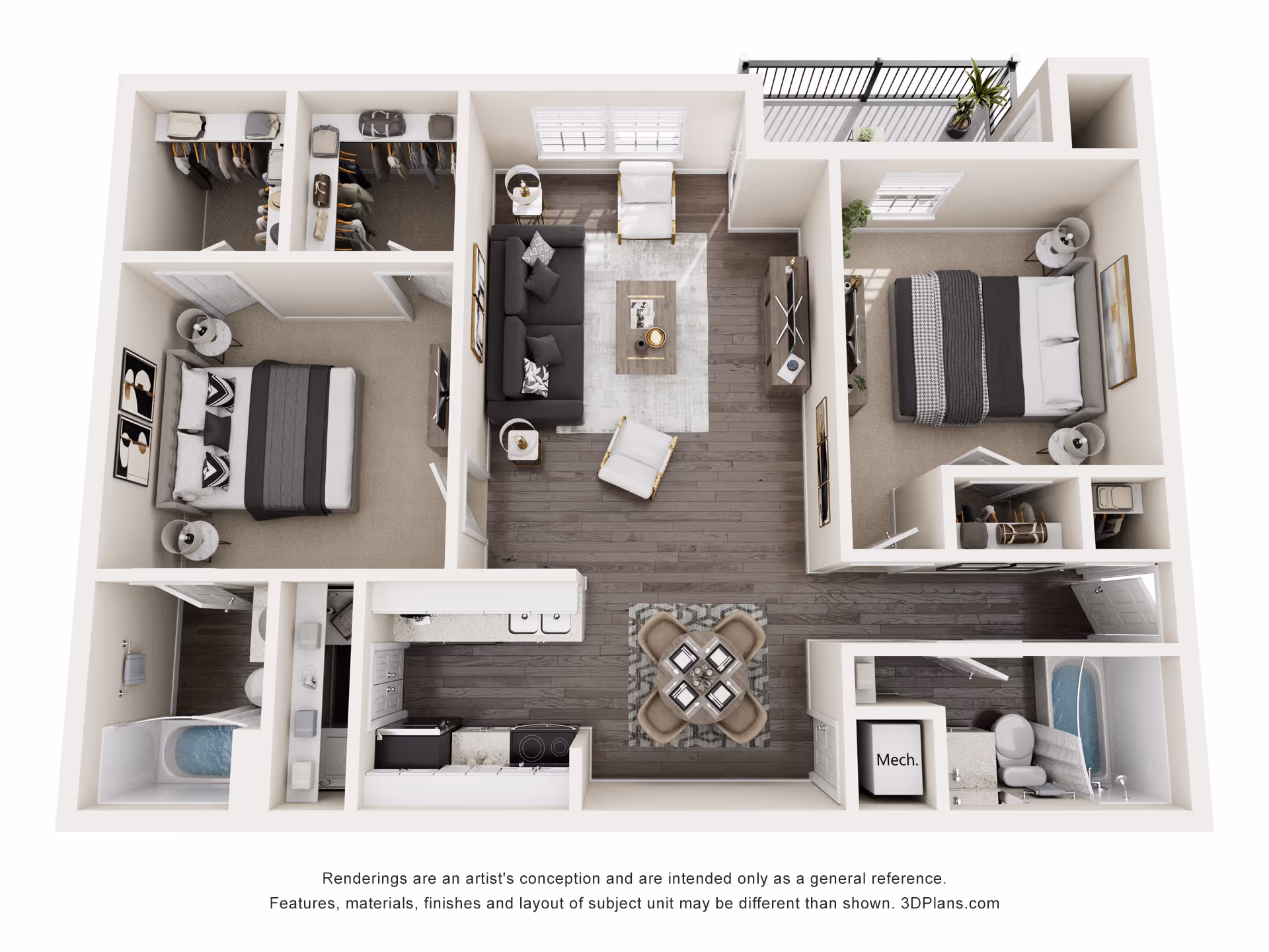the candler floor plan lout