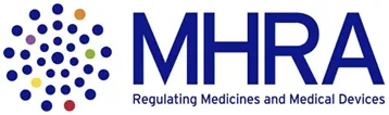 MHRA logo with the text 'Regulating Medicines and Medical Devices'.