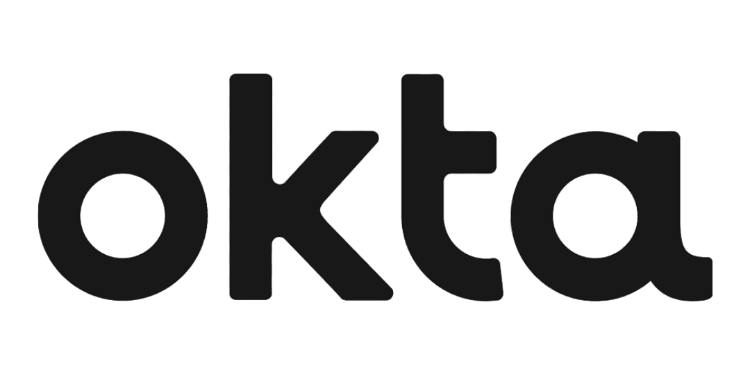 Okta logo and link