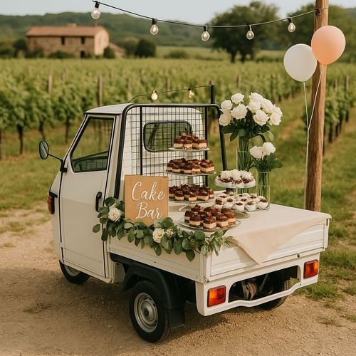 Ehepaar läuft zusammen über ein Feld, Hand in Hand in den Sonnenuntergang