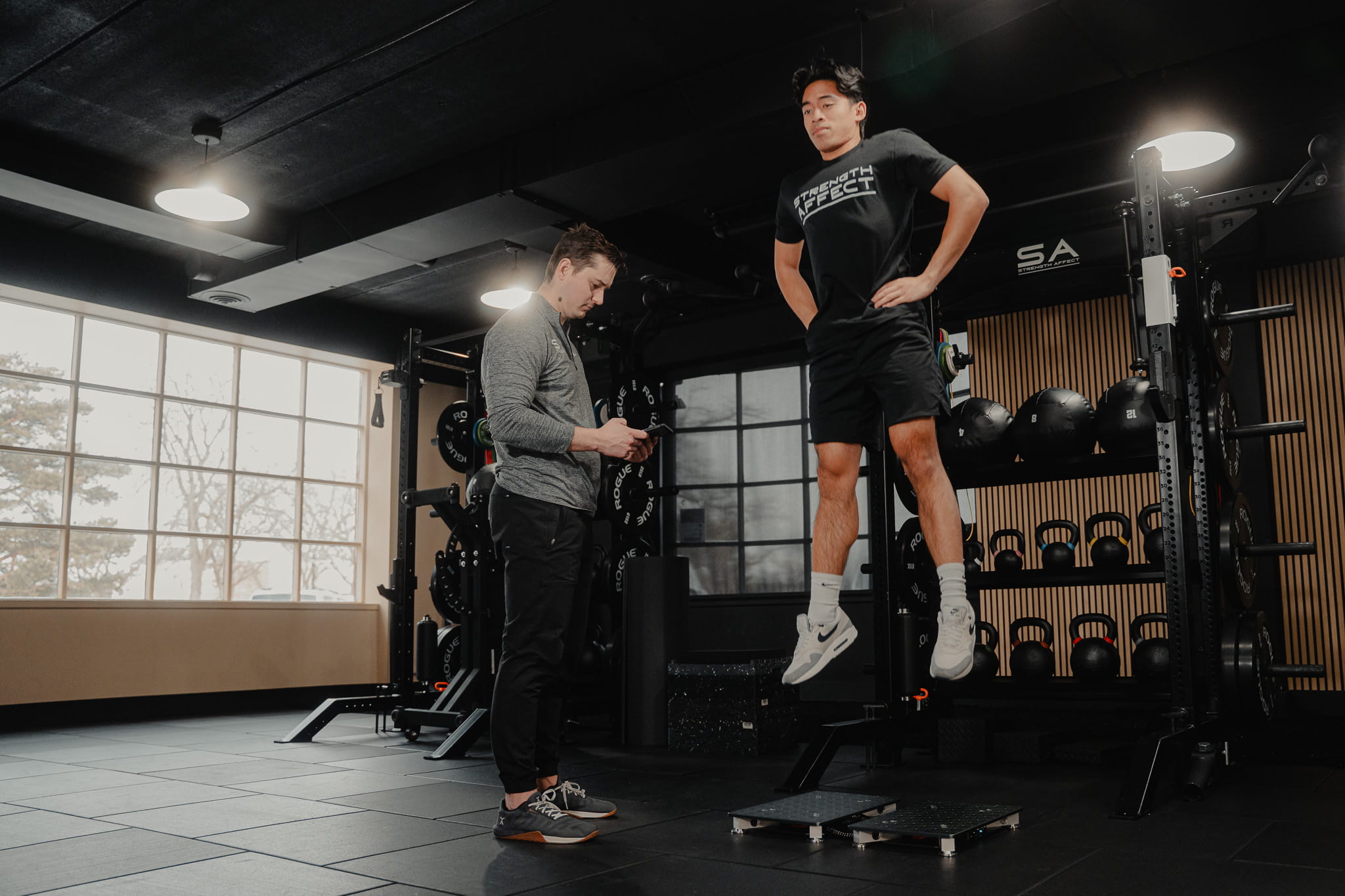 Conditioning work at Strength Affect