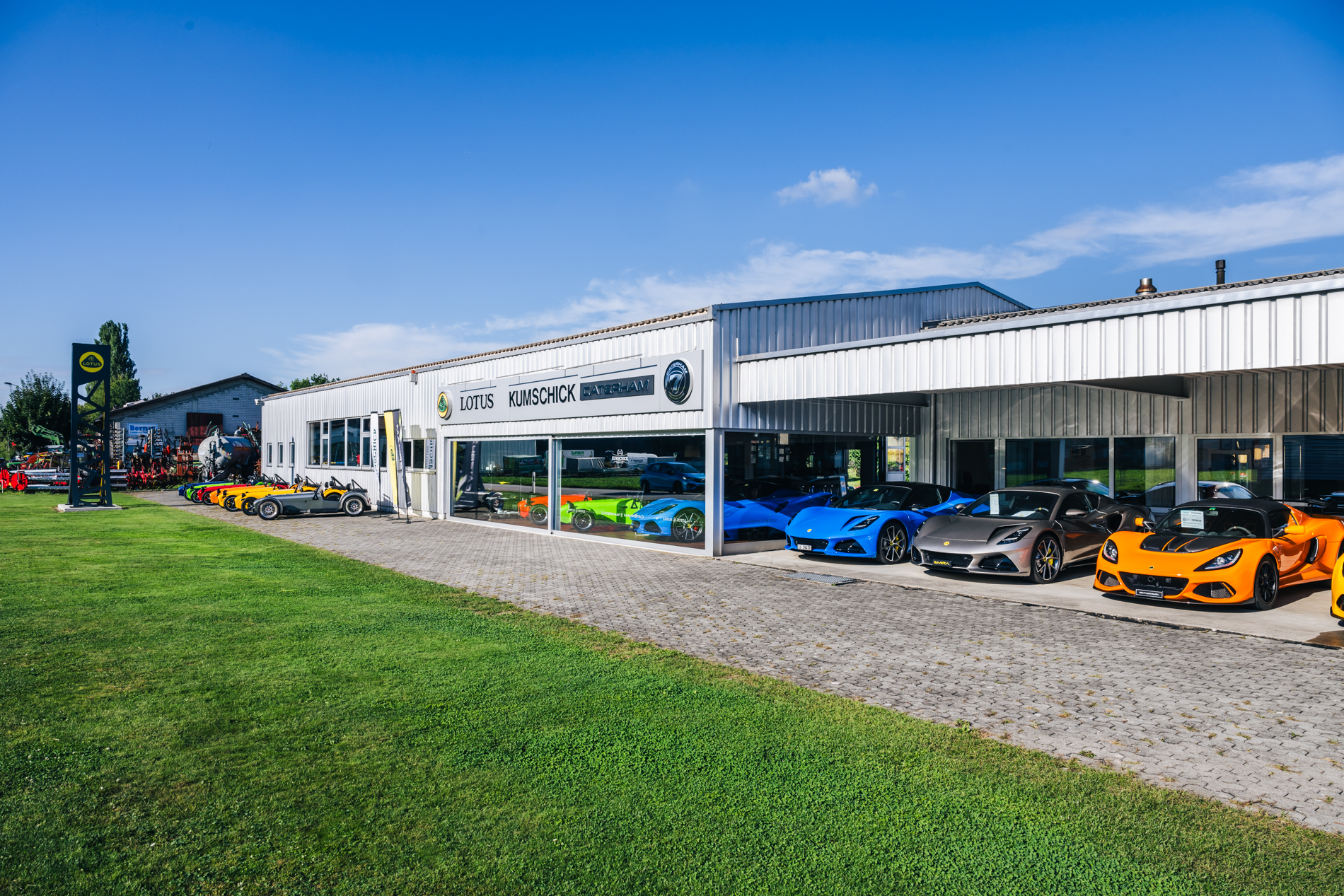 Verkauf, Occasionen, Gebäude Kumschick Sports Cars